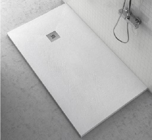 waterfront/receveur de douche slate 140x90cm en blanc/composite - Waterfront